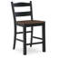 Tabouret en bois massif Taylen