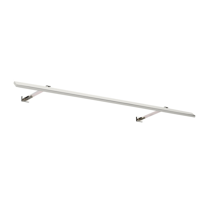 Botto Dimmable LED Wall Mount Picture Light, 1.4" H x 36" W x 9.6" D, Polished Nickel