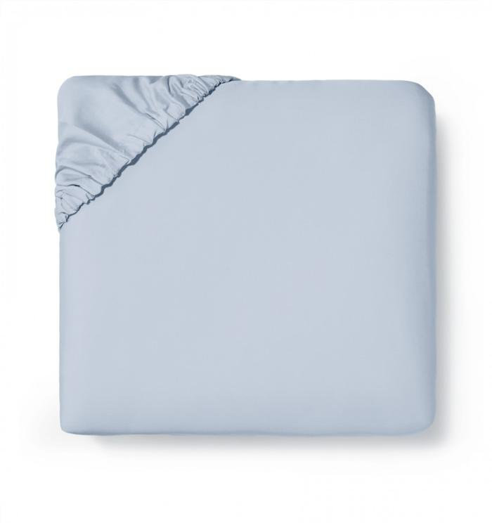 Fiona Sateen Fitted Sheet, Full Fitted Sheet, Powder