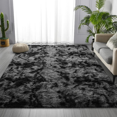 Caleta Solid Colour Shag Area Rug