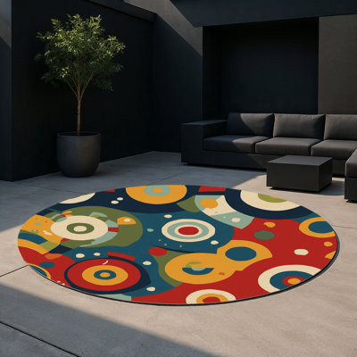 Tapis intérieur et extérieur Funky Glow