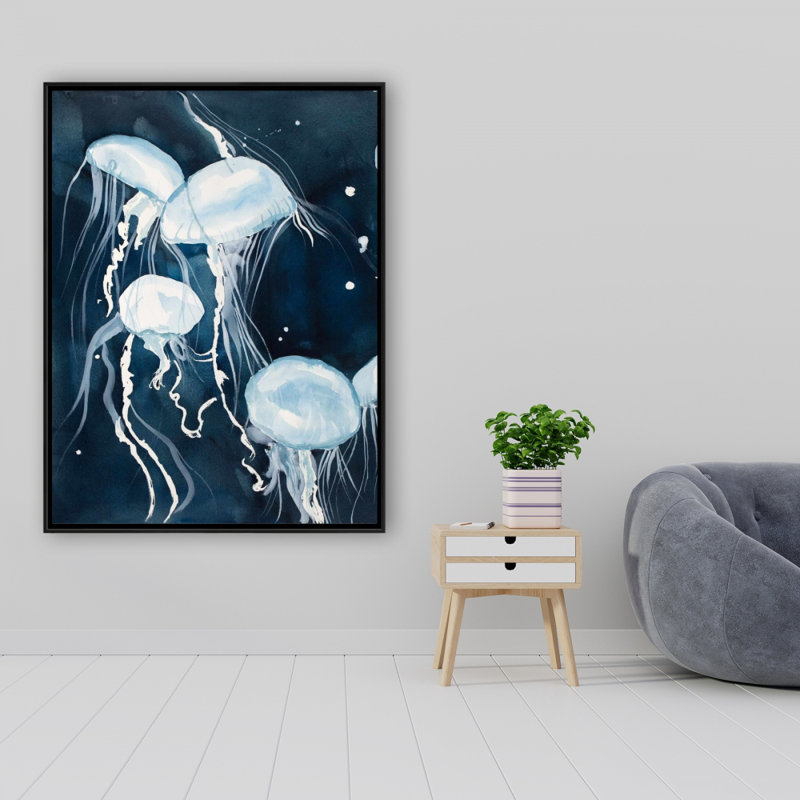 Medusa Print On Canvas, H 48 po x l 36 po