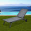 Chaise longue d'extérieur en tissu Pryer-1436928938