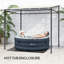 20 Ft. W x 20 Ft. D Metal Soft-top Gazebo-205536496