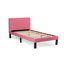 Lit simple en similicuir simple-1084922775