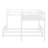 Twin Over Full L-Shaped Metal Bunk Bed-1250622002