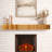 Euri 60" Rustic Fireplace Shelf Mantel