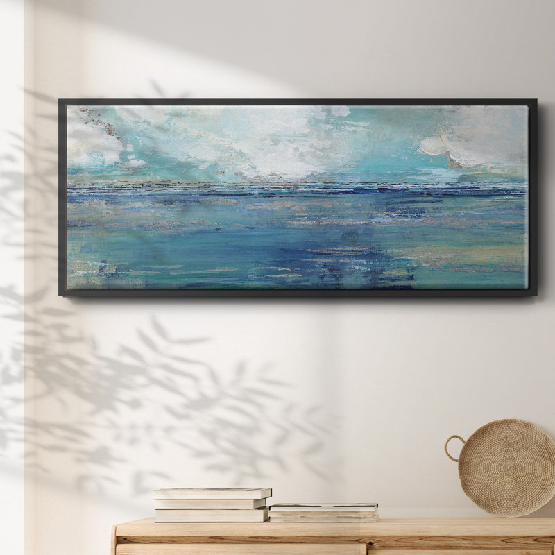 Oceans Away- Framed Canvas