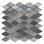 Cosmos 12" x 12" Metal and Glass Mosaic Wall Tile