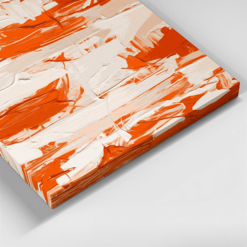 Neo Expressionism 69 Beige Canvas Wall Art