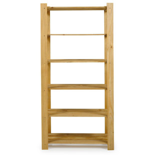 Utility 29.53'' W Solid Wood Shelving Unit