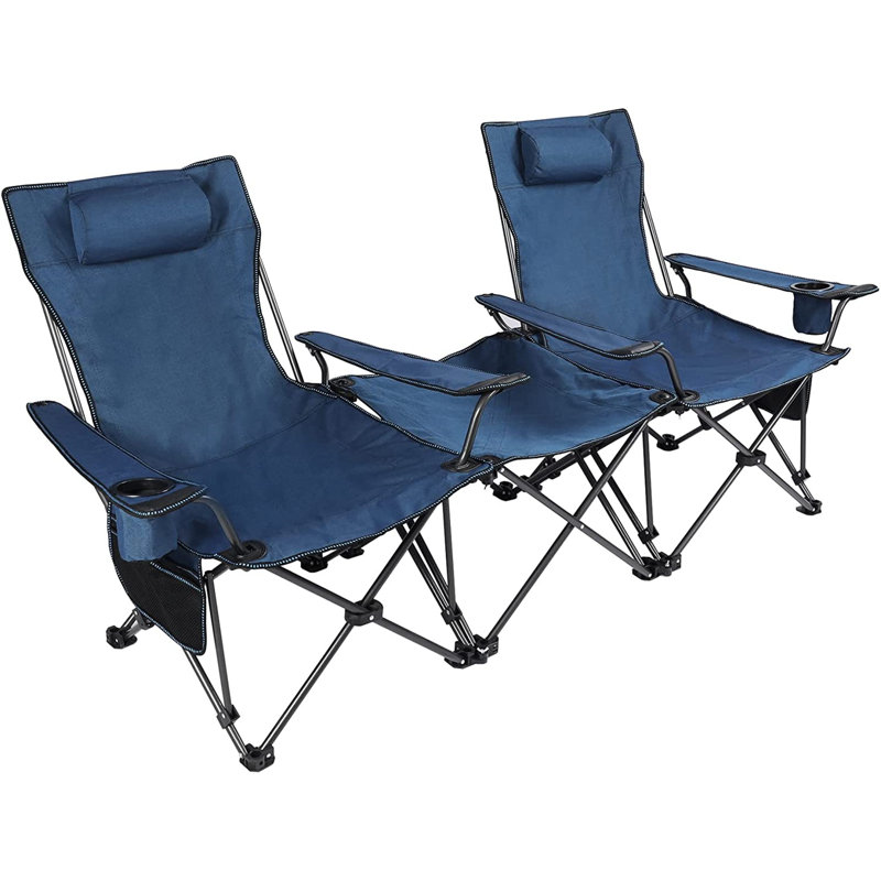 Chaise de camping inclinable