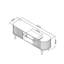 Unfinished Entertainment Centre for TVs up to 65"-1878835693