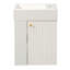 Meuble-lavabo flottant 18,5 po avec lavabo en résine