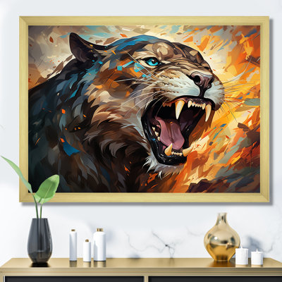 " Majestic Panther Roar "