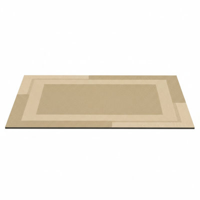 Non Slip Thin Bath Mat with Rubber Backing, Quick Dry Absorbent Washable Bathroom Rug 16"x24"