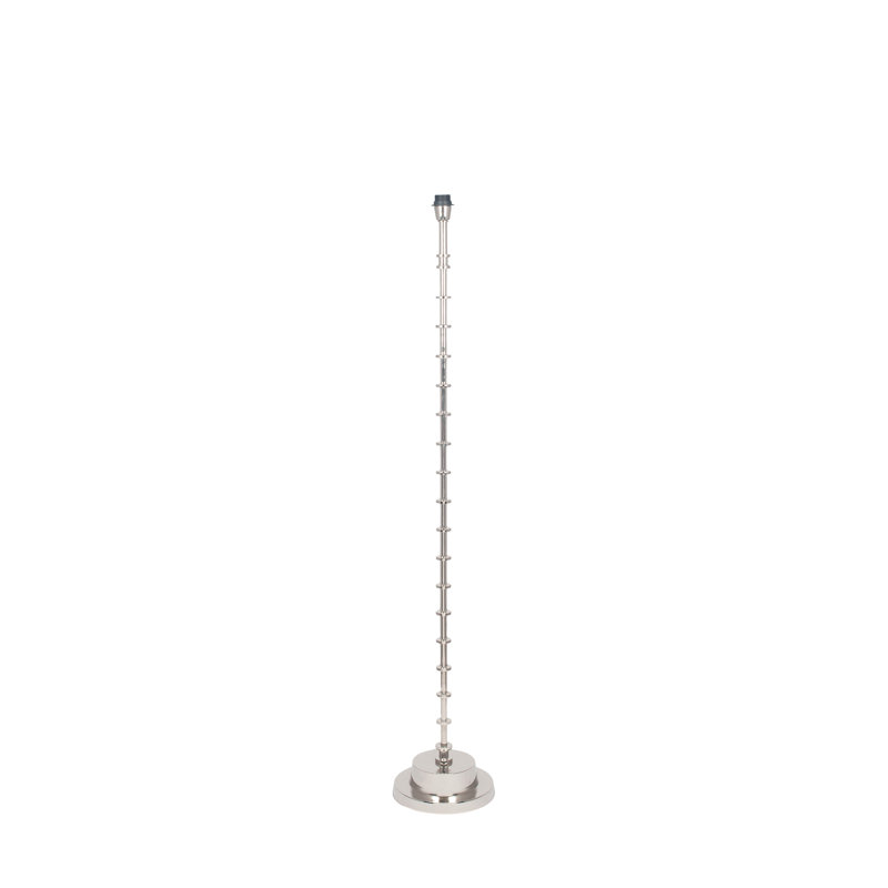 Deaisha 145cm Polished Nickel Traditional Floor Lamp
