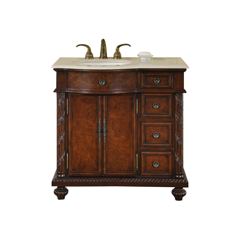 Ensemble de meuble-lavabo simple 36 po Akishia