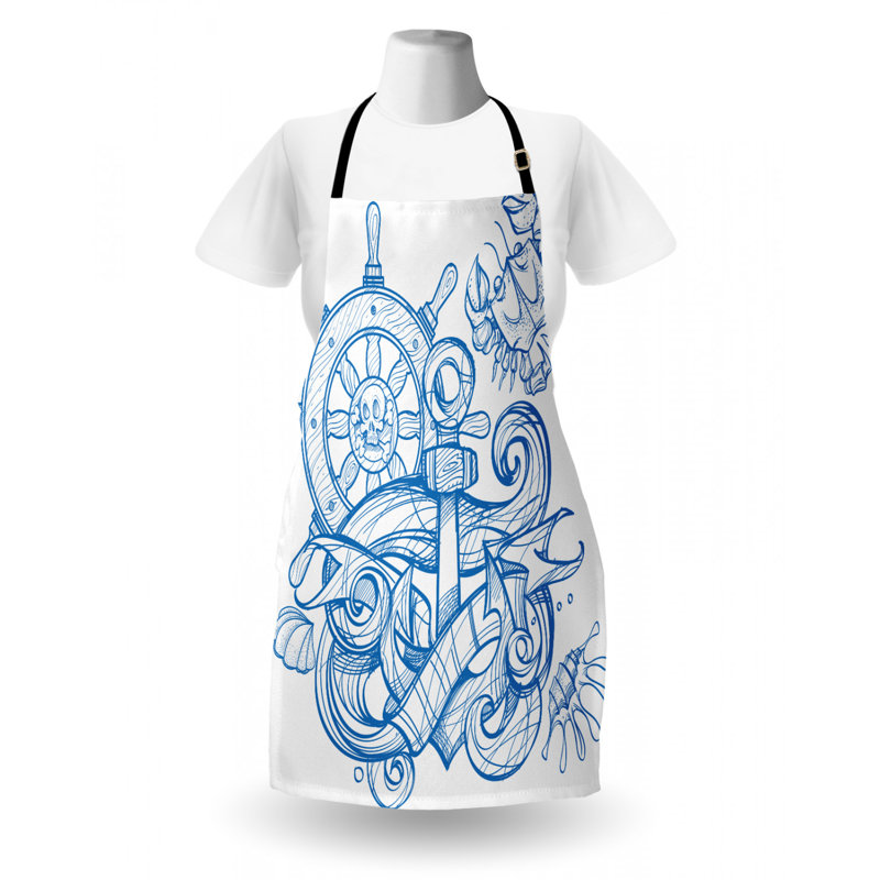 Tablier de tatouage nautique