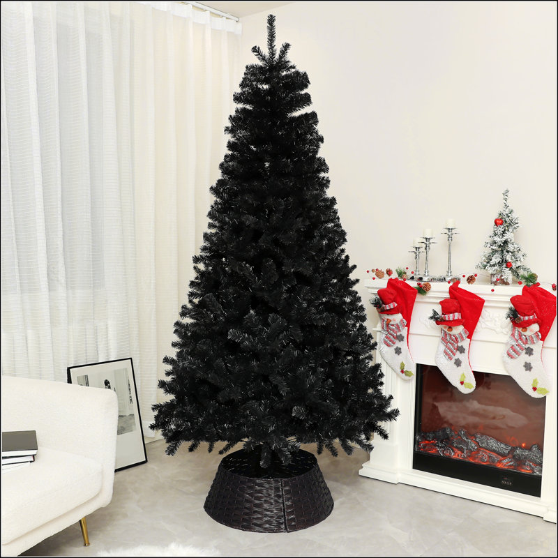 Grand arbre de Noël artificiel, H 7,5 pi