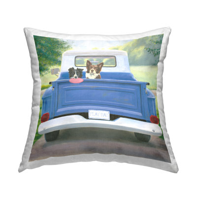 Ivarr Polyester Throw Pillow