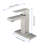 Single Handle Bathroom Vanity Sink Faucet with Waterfall Spout-115721282