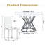 Ensemble repas industriel avec chaises ergonomiques-1272957090