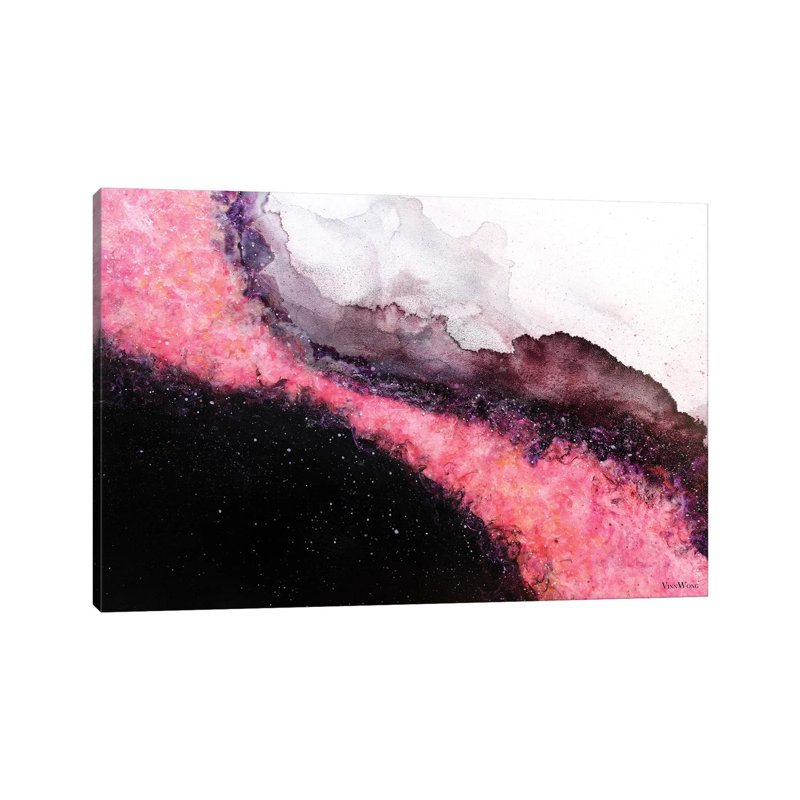 «Spell rebond» par Vinn Wong - impression d'art graphique, Aucun mat, H 18 po x l 26 po x P 1,5 po, Toile tendue