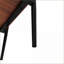 Ensemble de 2 tables basses en verre trempé brun pour le salon, facile à nettoyer et amp; Capacité de 110 lb-124004444-124004445