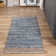 Tapis Denim Blue_Unique Loom Sand Chindi