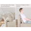Canapé modulaire réversible en microfibre avec repose-pieds Braegan-87460187