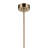 Riven 15.5-inch LED 1-Light Pendant with Clear Fluted Glass-111187503