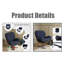 Chaise de bureau pivotante à 360 °-1525023202