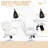 HOMCOM Cute Home Office Chair-547052431-547052427