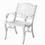 Chaise avec accoudoirs PHOENIX (ensemble de 2)