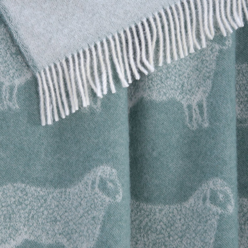 The Sheep Collection Machine Woven Blanket