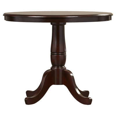Solid Wood Pedestal Dining Table