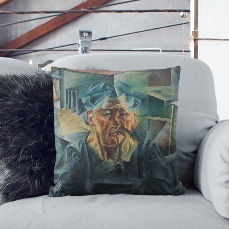 Square Cushion, 40cm H x 40cm W x 15cm D, Black