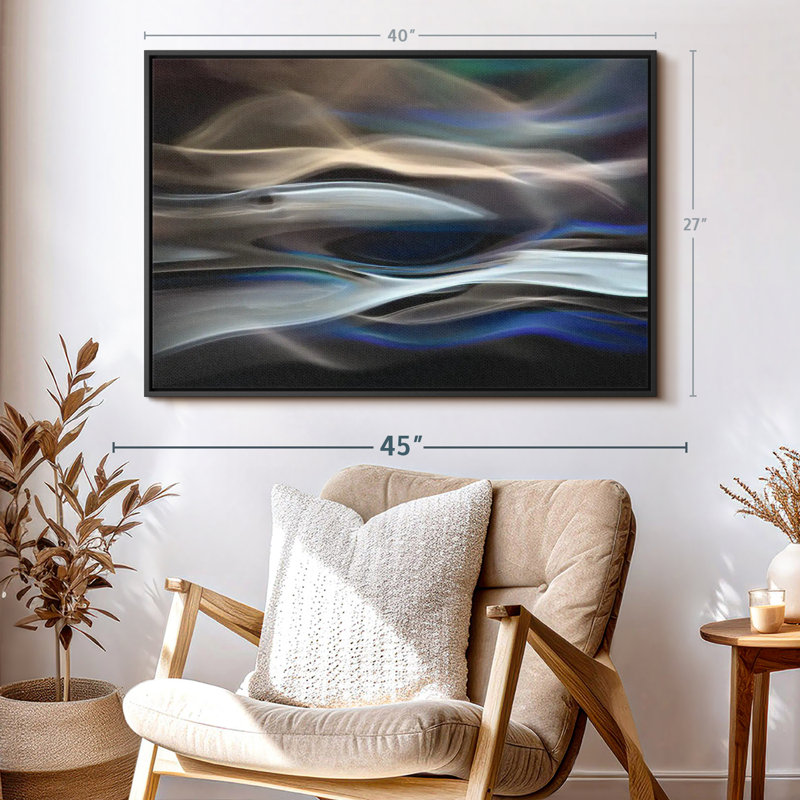 «The Whale Wall Art», H 27 po x l 40 po