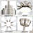 Bartling 52" 8-ABS Blades Smart Ceiling Fan With Led Light And Dimmable, Remote/App/Voice Control/Reversible Motor-1220249251