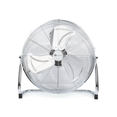 PureMate 20 Inch Chrome Gym Floor Fan