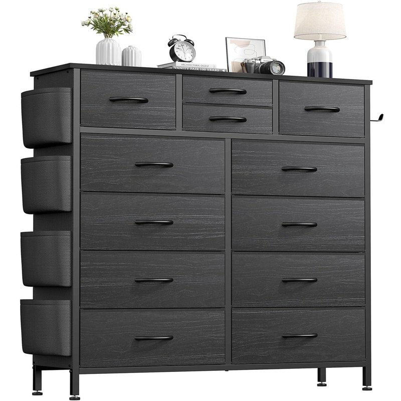 Chest of Drawers, Black