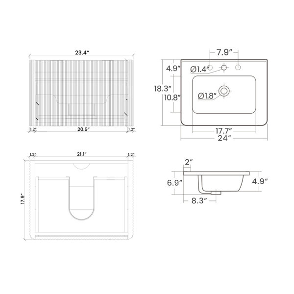 Dimensions du produit