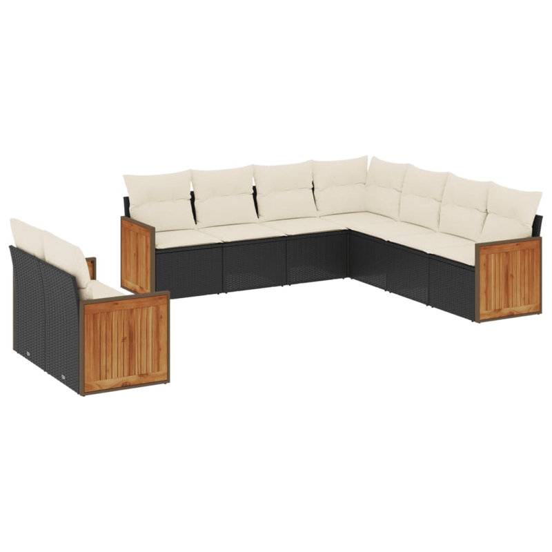 Ensemble de canapé de jardin Vidaxl