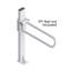 Mât de plancher HEALTHCRAFT PT Rail: vertical fixé au sol (rail PT vendu séparément)-5491417