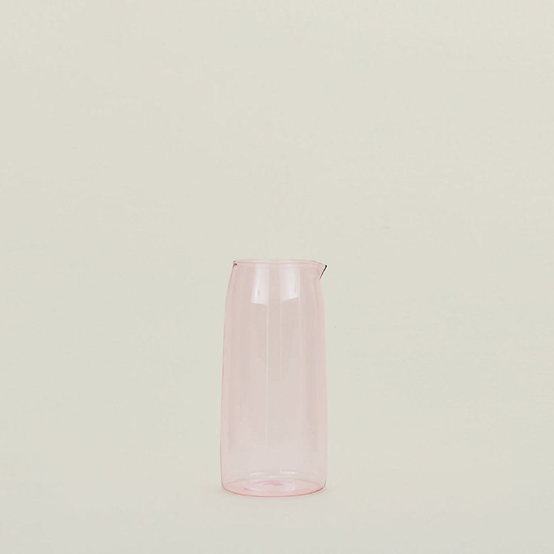 Glass Pitcher, Blush