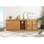 New Amsterdam 220cm Solid Wood Sideboard