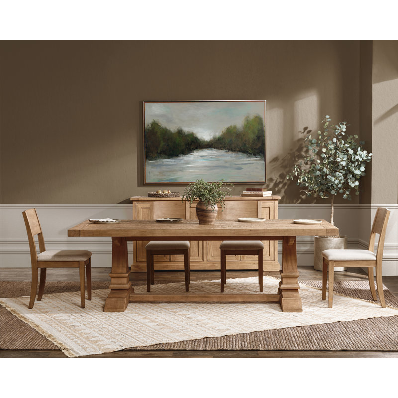 Vienna 3 Piece Solid Wood Dining Set