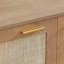 Buffet de rangement en rotin
