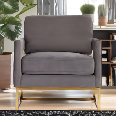 Fauteuil en polyester 33,5 po Cesiah